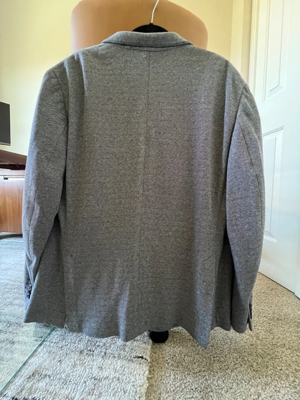 Bonobos jetsetter knit blue blazer